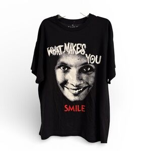 SMILE Horror Movie Graphic T-Shirt Men’s XL Black Paramount Pictures
